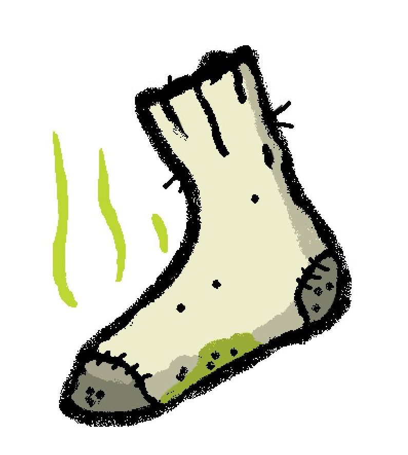 used sock