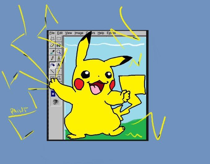 Pikachu Paint