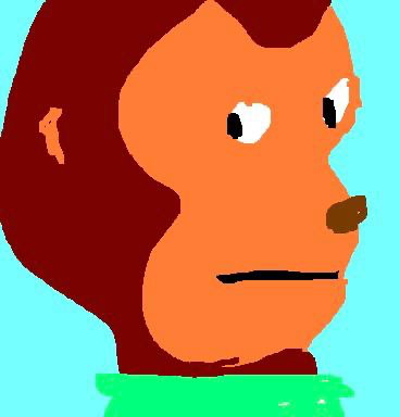 Awkward Look Monkey Puppet